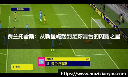 费兰托雷斯：从新星崛起到足球舞台的闪耀之星